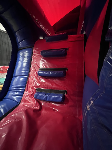 Supabounce Castle Supa Jump Multiplay Bouncy Castle – American-Themed Inflatable with Sl