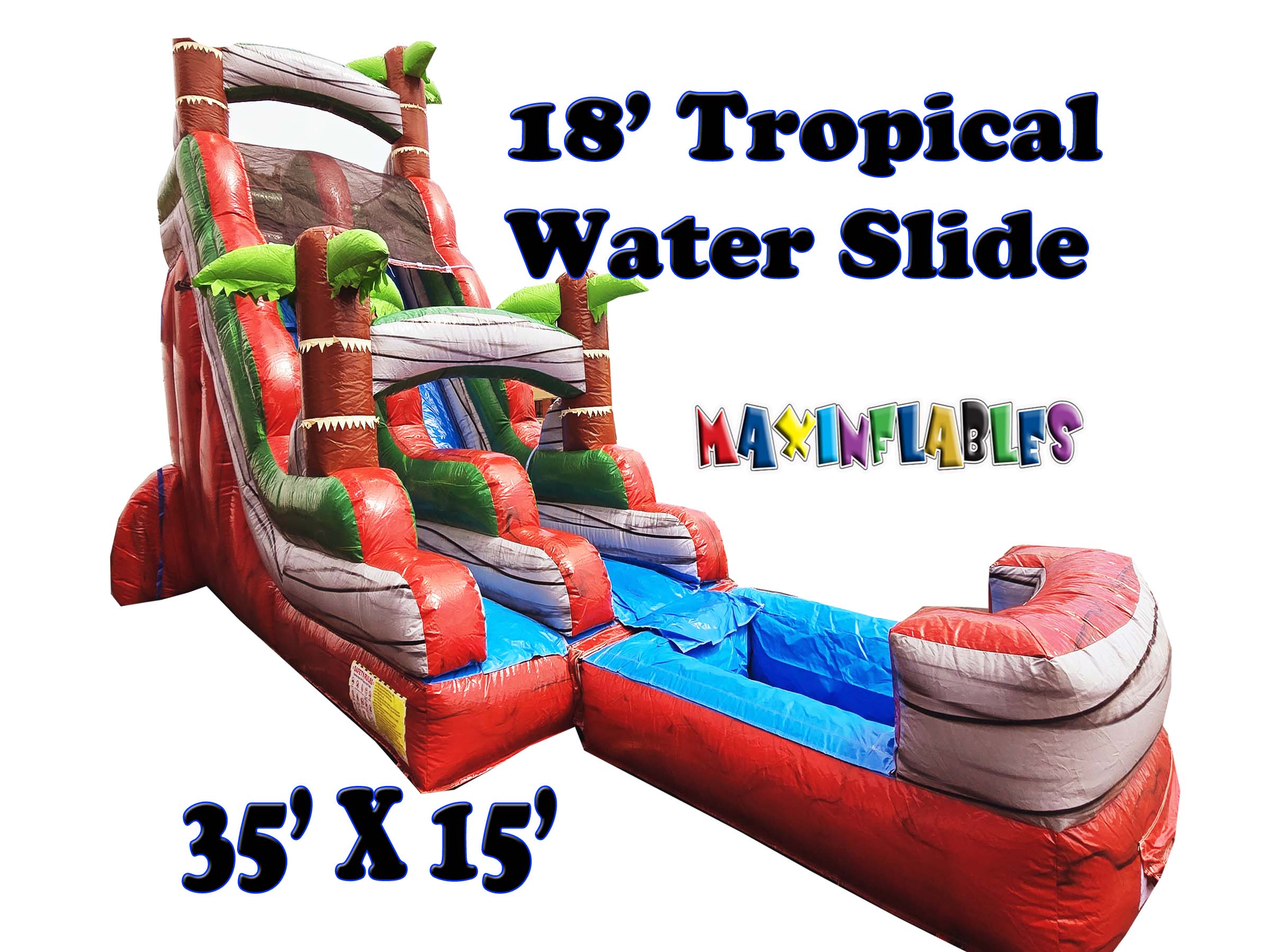 water slide rental oak park