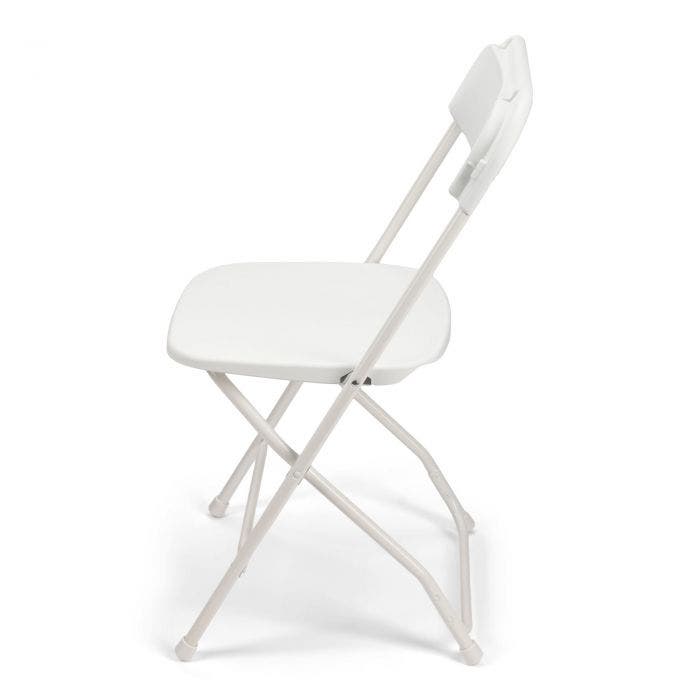 White Plastic Folding Chairs Party Rental in San Diego San Diego