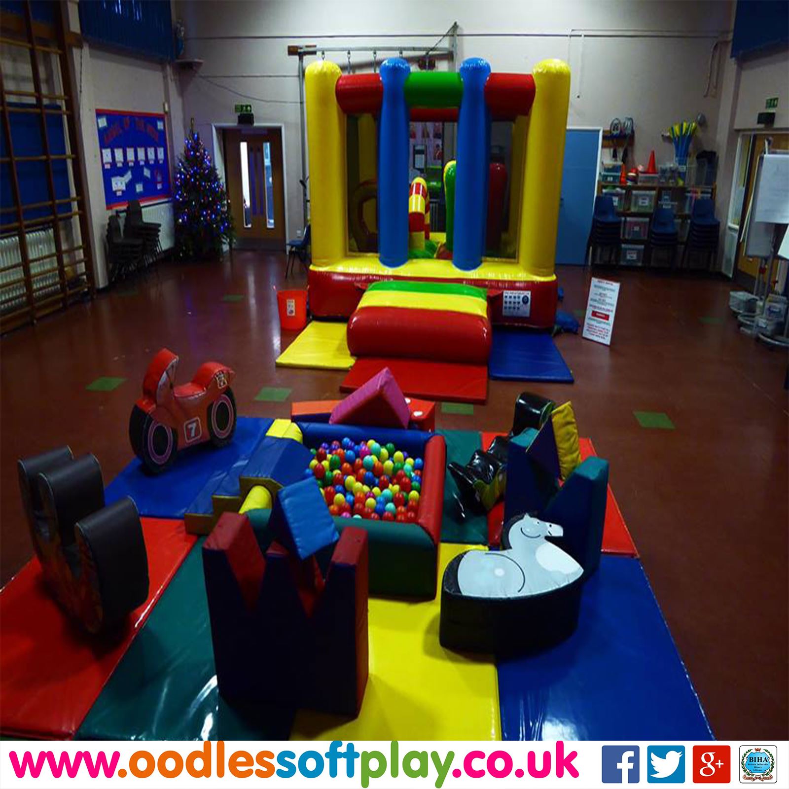 Multi Colour Range Soft play and Inflatable hire in Manchester