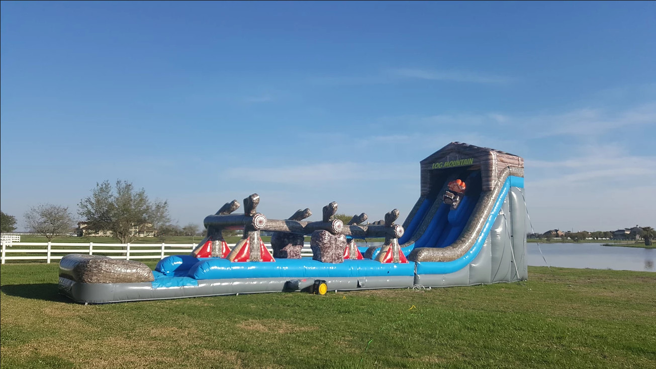 mountain slip and slide