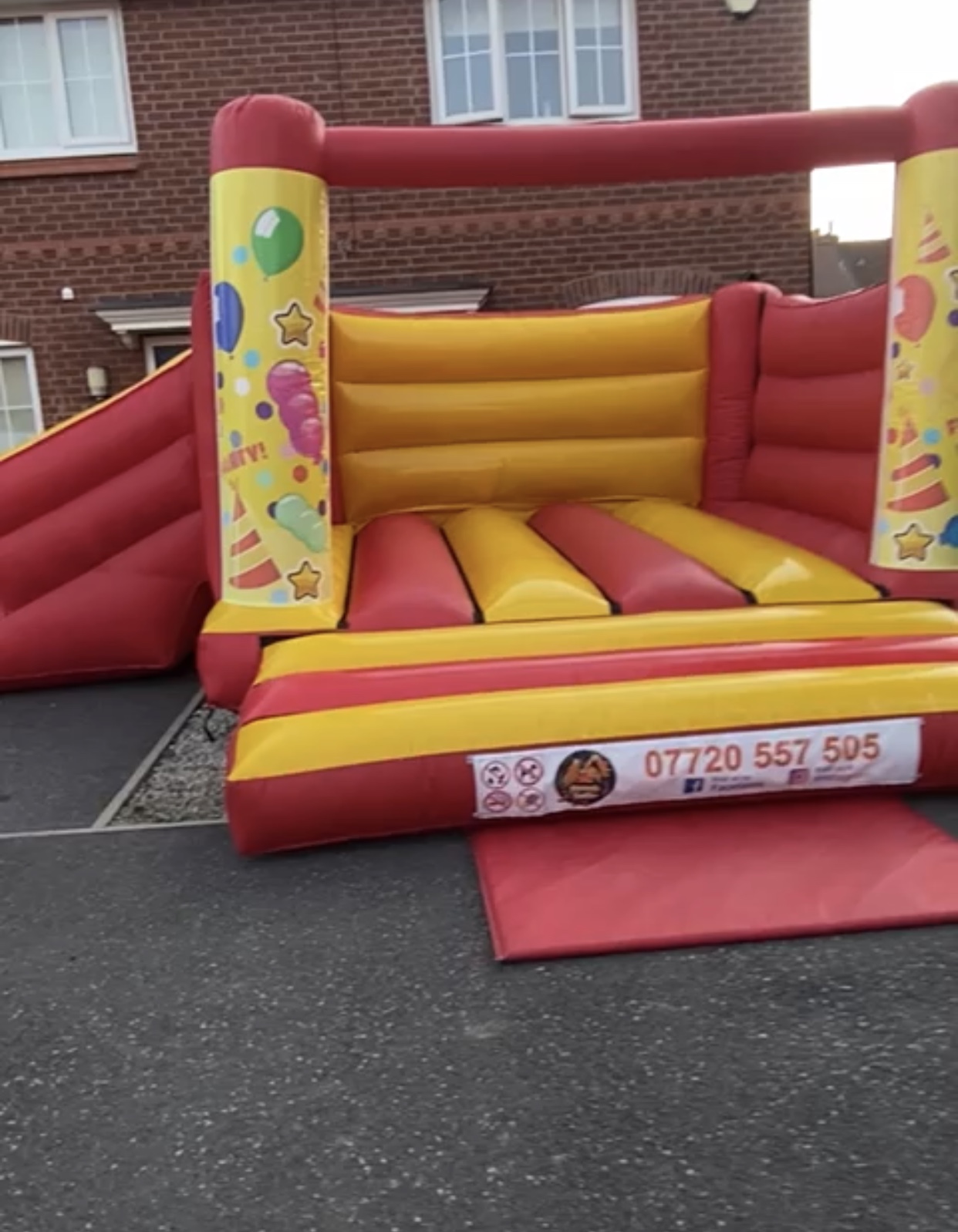 ally bally bouncy castle hire