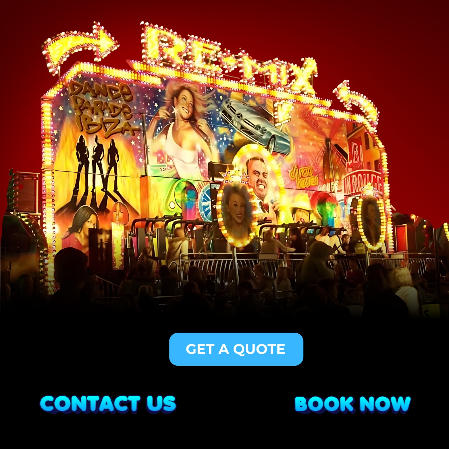 Remix Ride hire, the perfect addition to any event