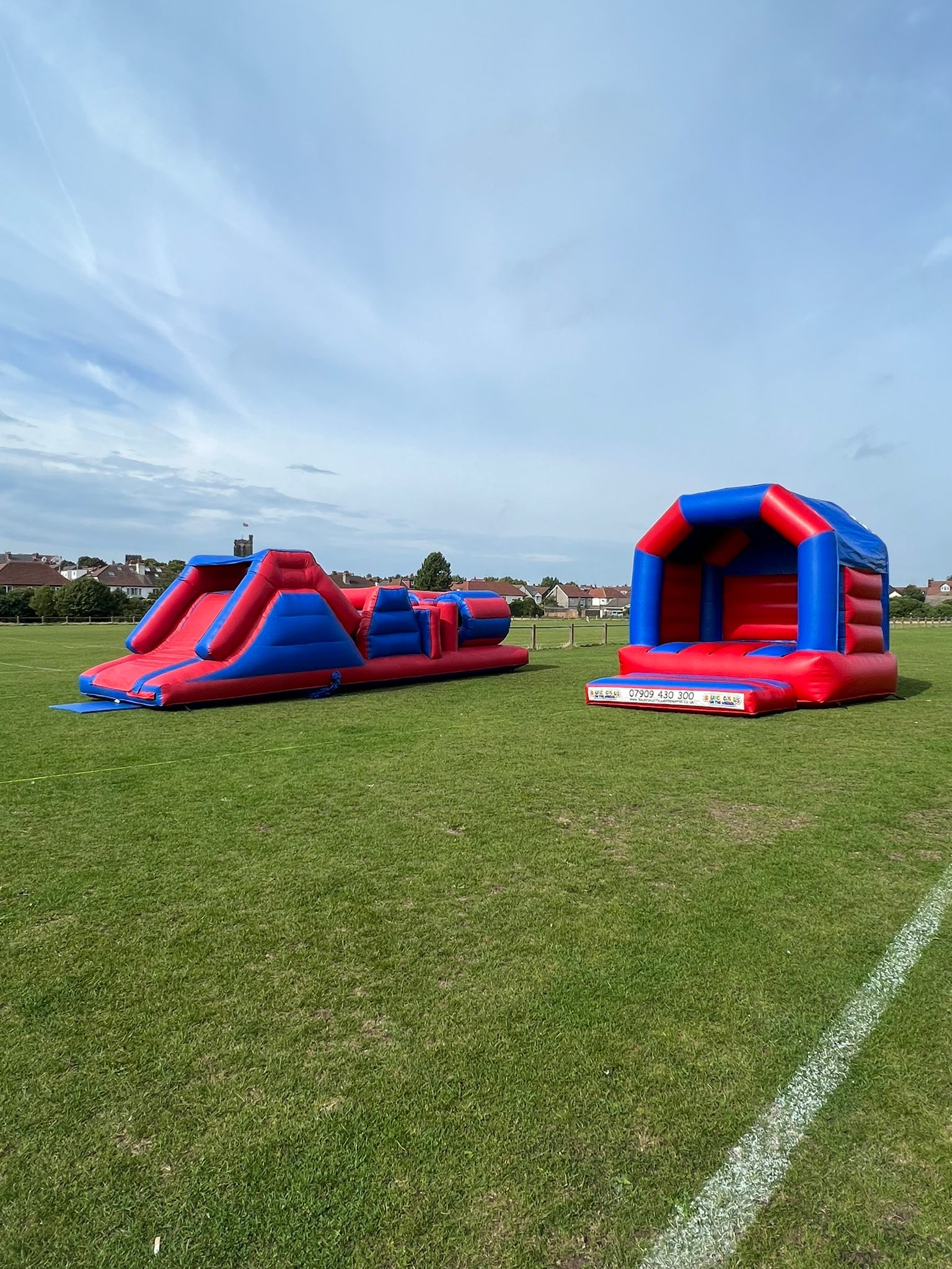 Obstacle Course & Bouncy Castle Deal Birkenhead & Wirral
