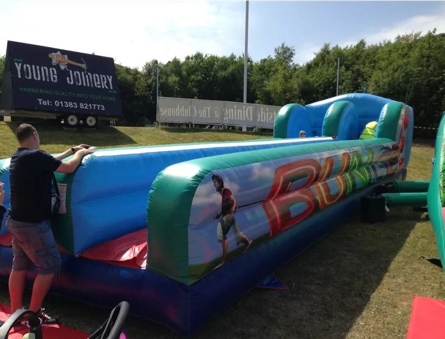 Inflatable Challenges Bouncy Castle Hire in Edinburgh, East Lothian