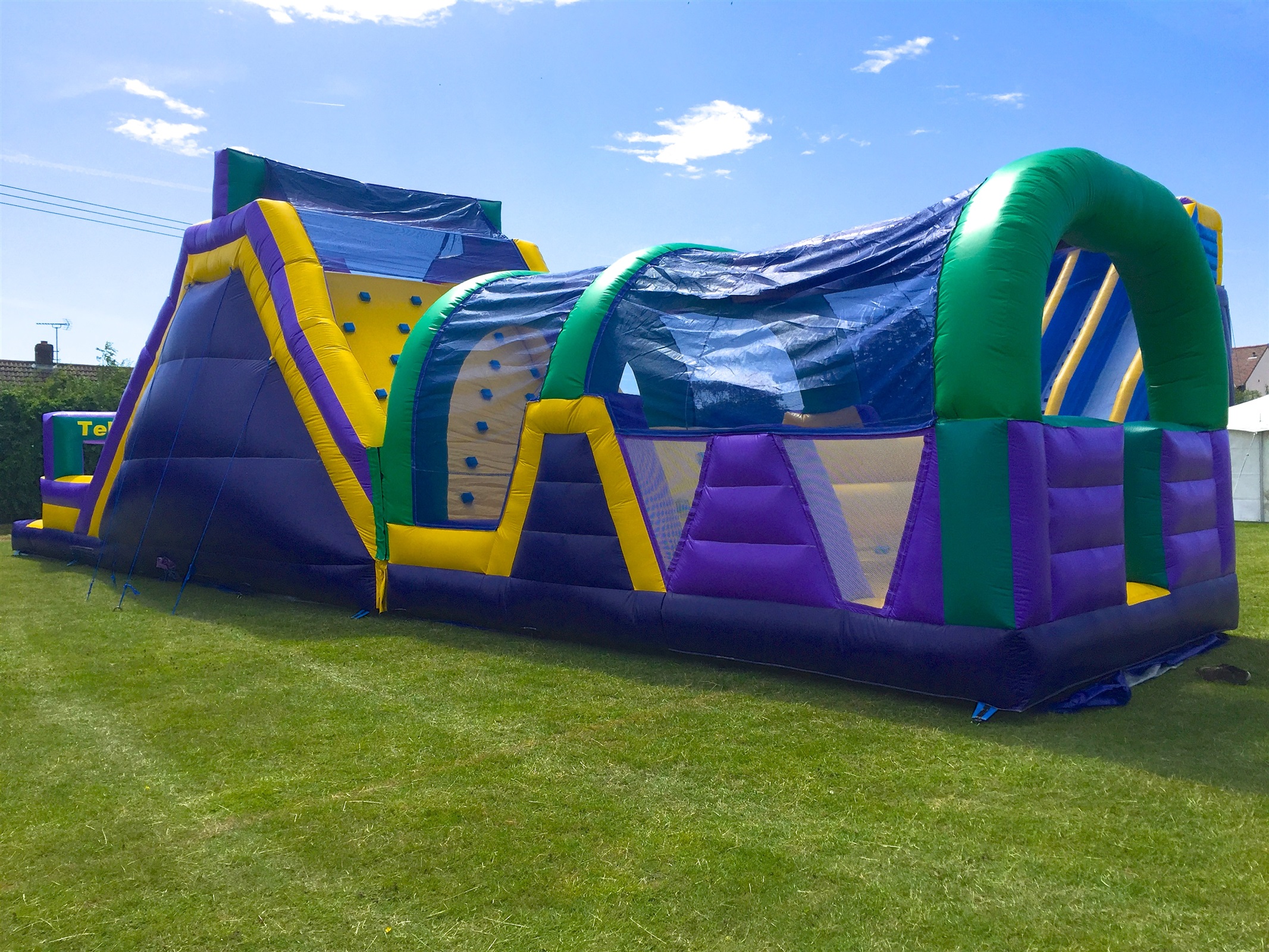 Assault Course Best Bouncy Castle Hire service in Newmarket, Suffolk