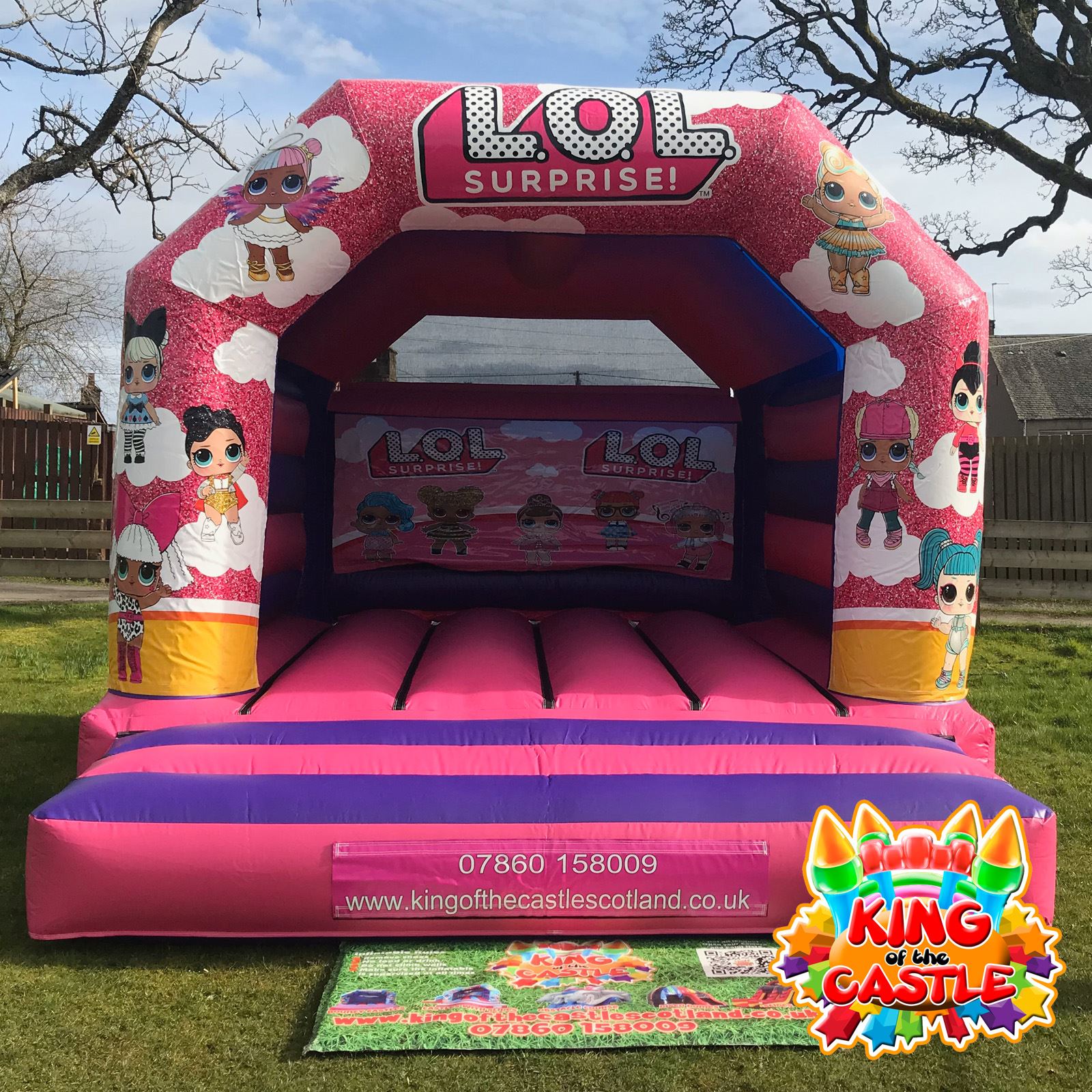 LOL Surprise Bouncy Castle Bouncy Castle Hire Disco Dome Hire