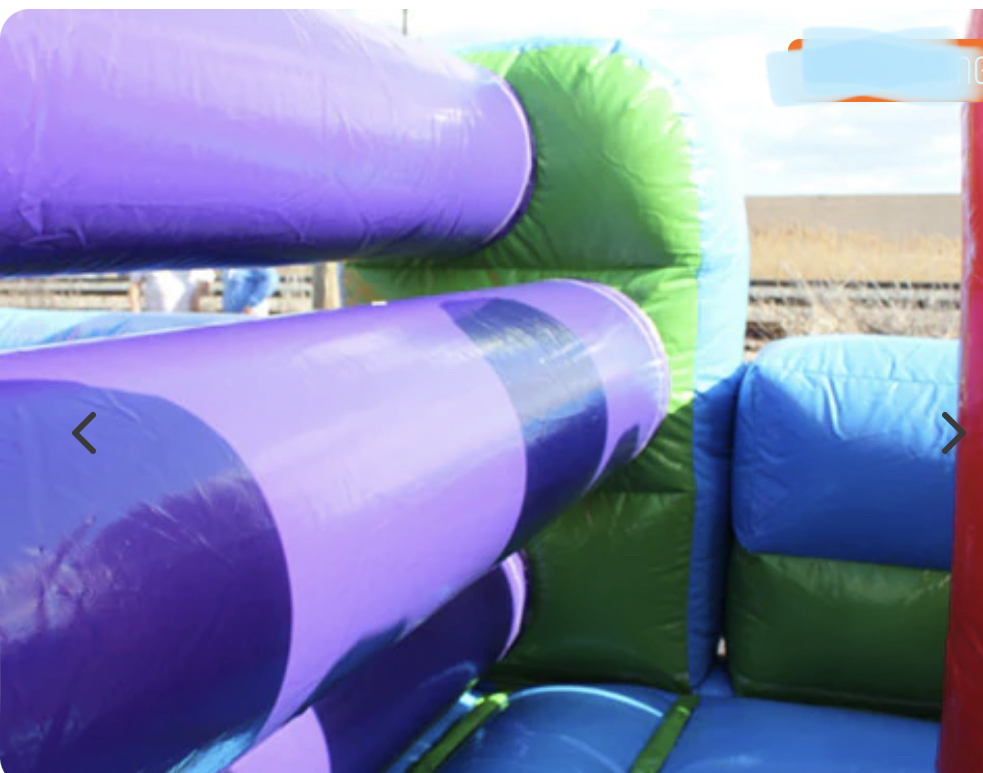 40ft Ninja Warrior Obstacle Best Bounce House Rental service in