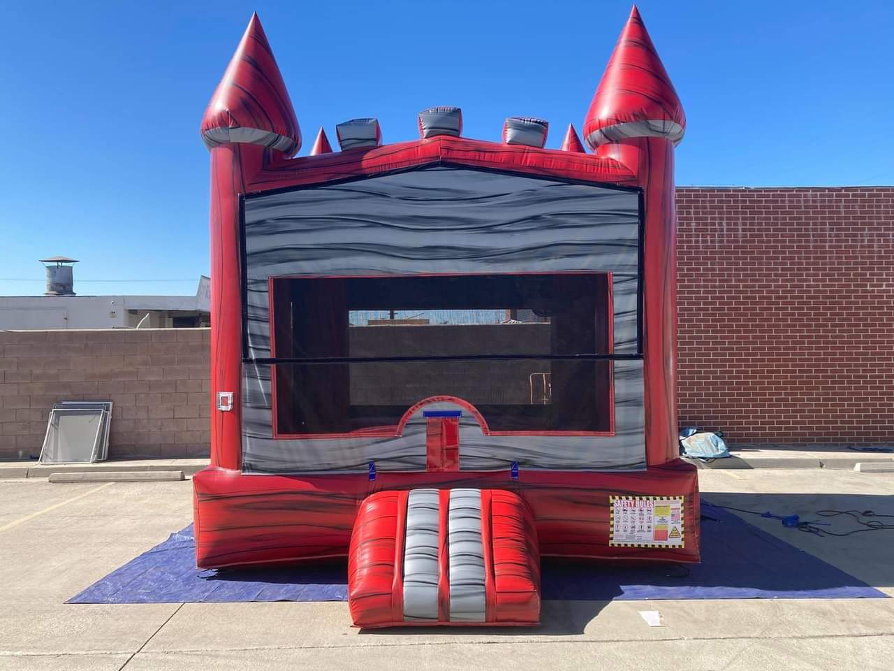 Red Bounce House Party Rentals in Albertson
