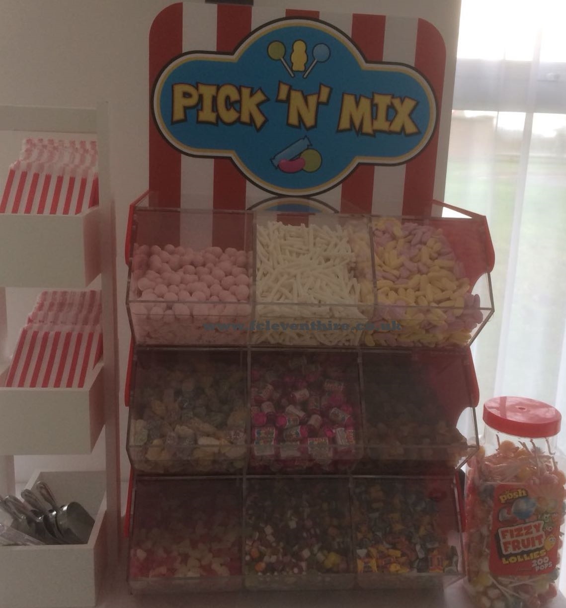 Branded Pick n Mix hire