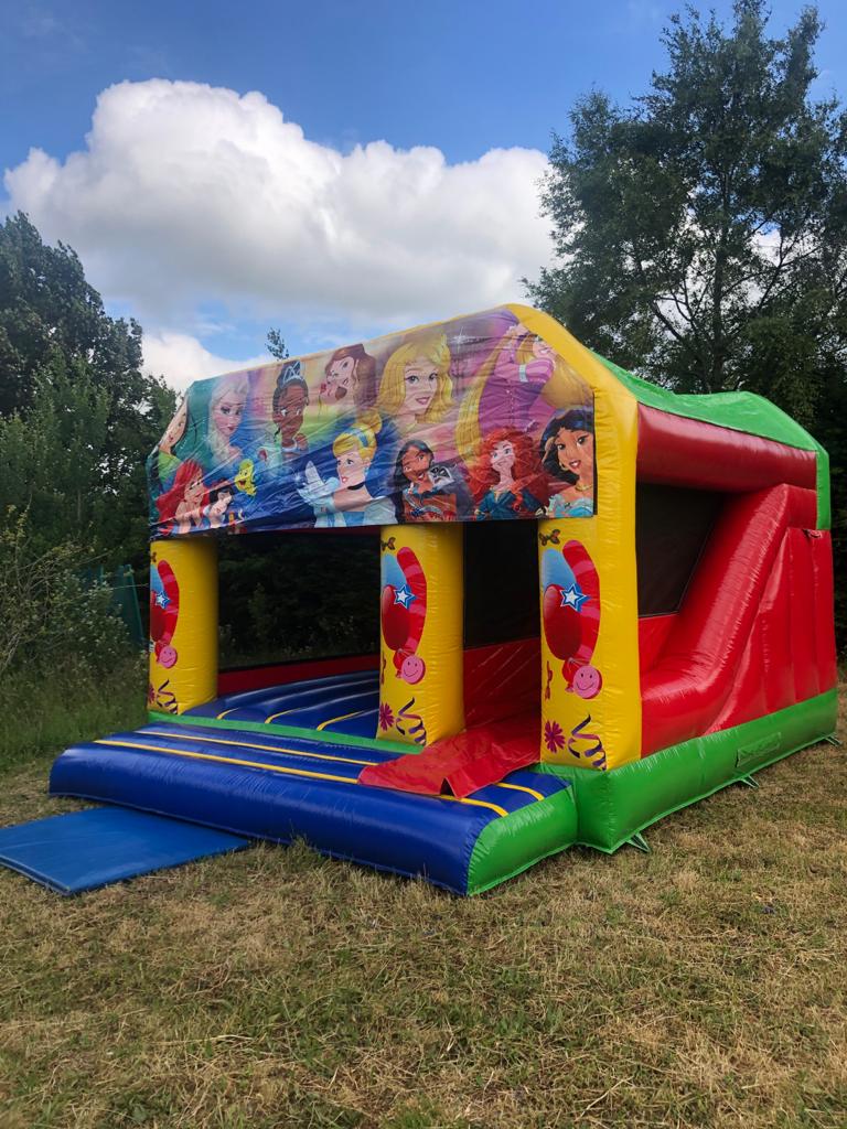 Combi Unit - Bouncy castle & Inflatable Slide.Bouncy Castle Hire Carlow