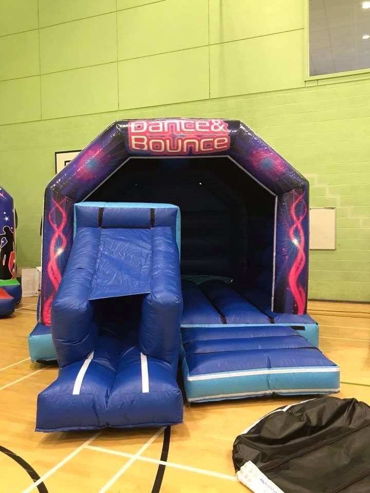 Dance & Bounce with slide - Bouncy Castle Hire in Manchester Stockport ...