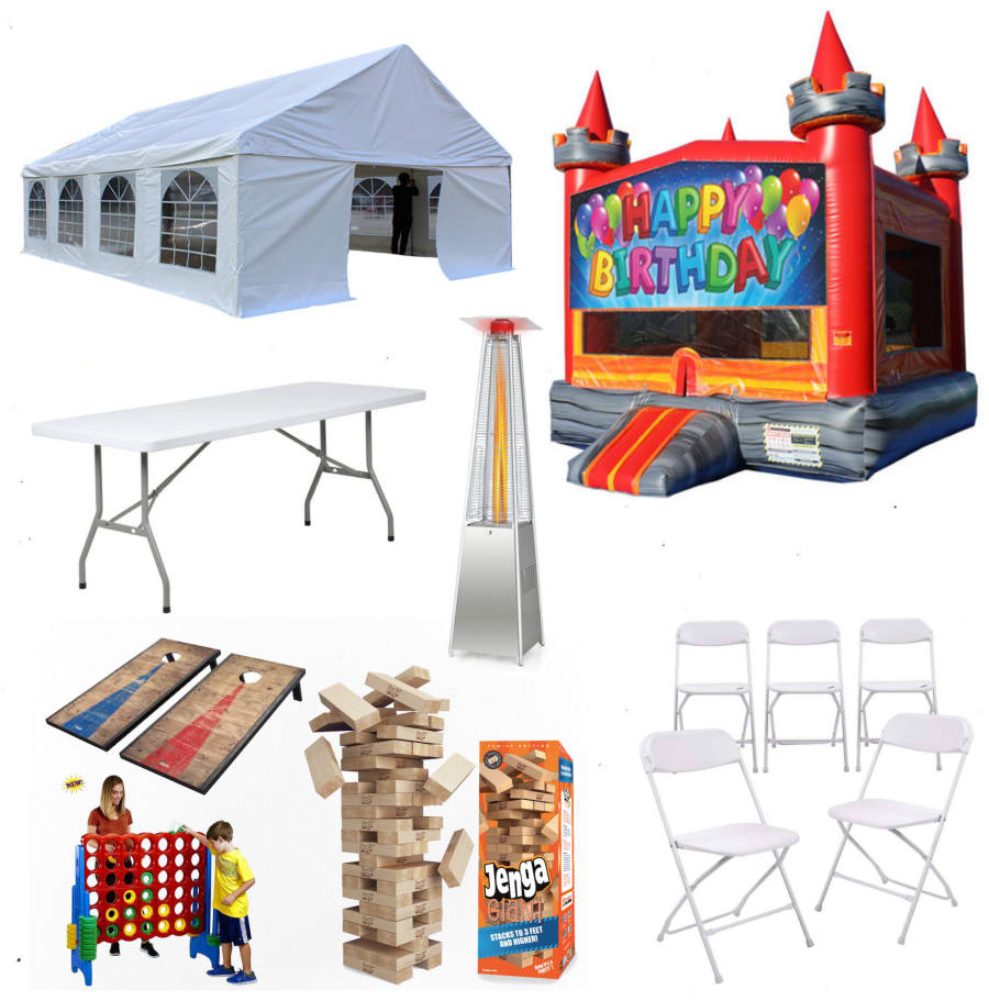 PARTY PACKAGES Rentals in ca New Era Party Rentals,LLC