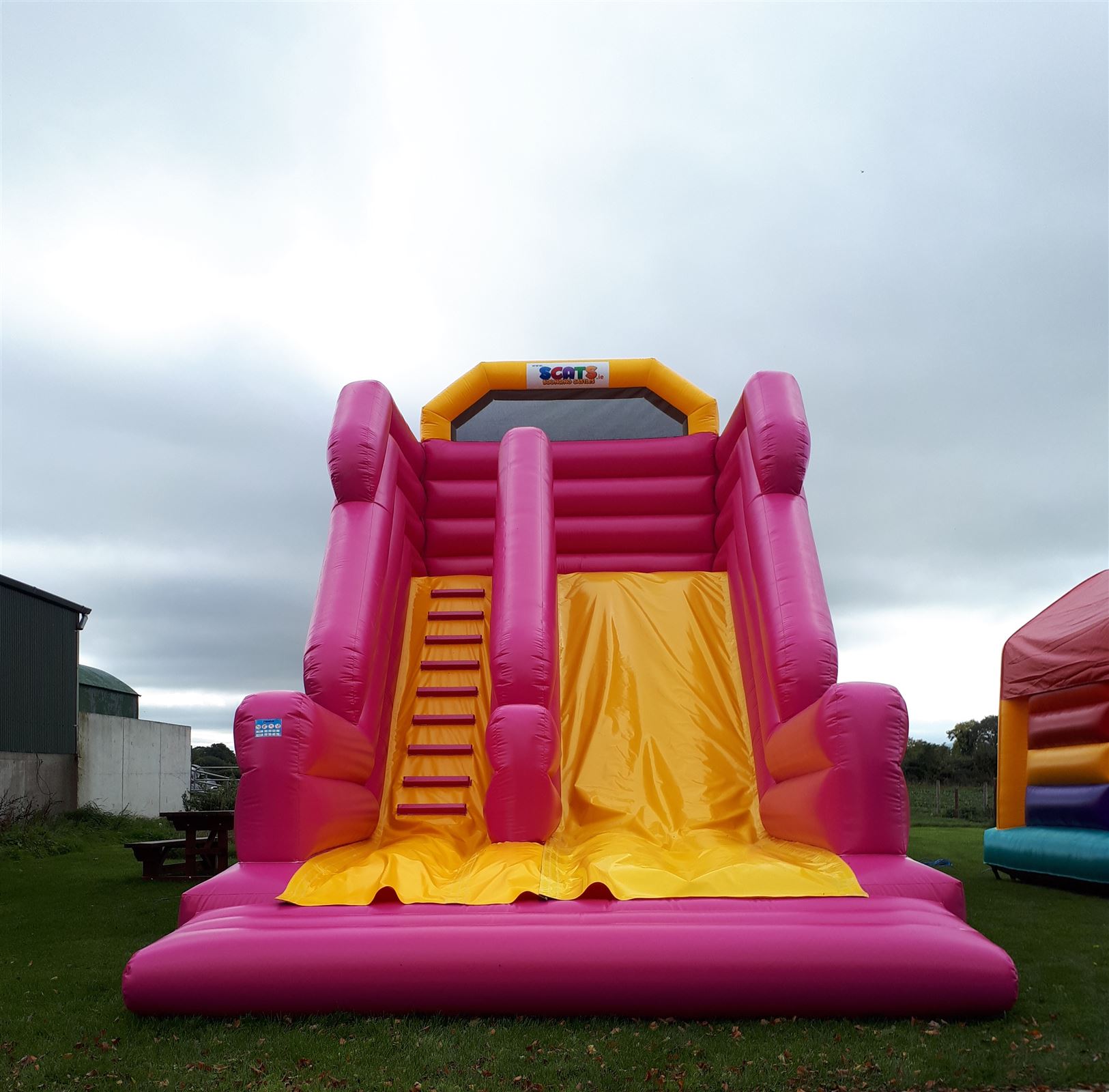 inflatable super slide