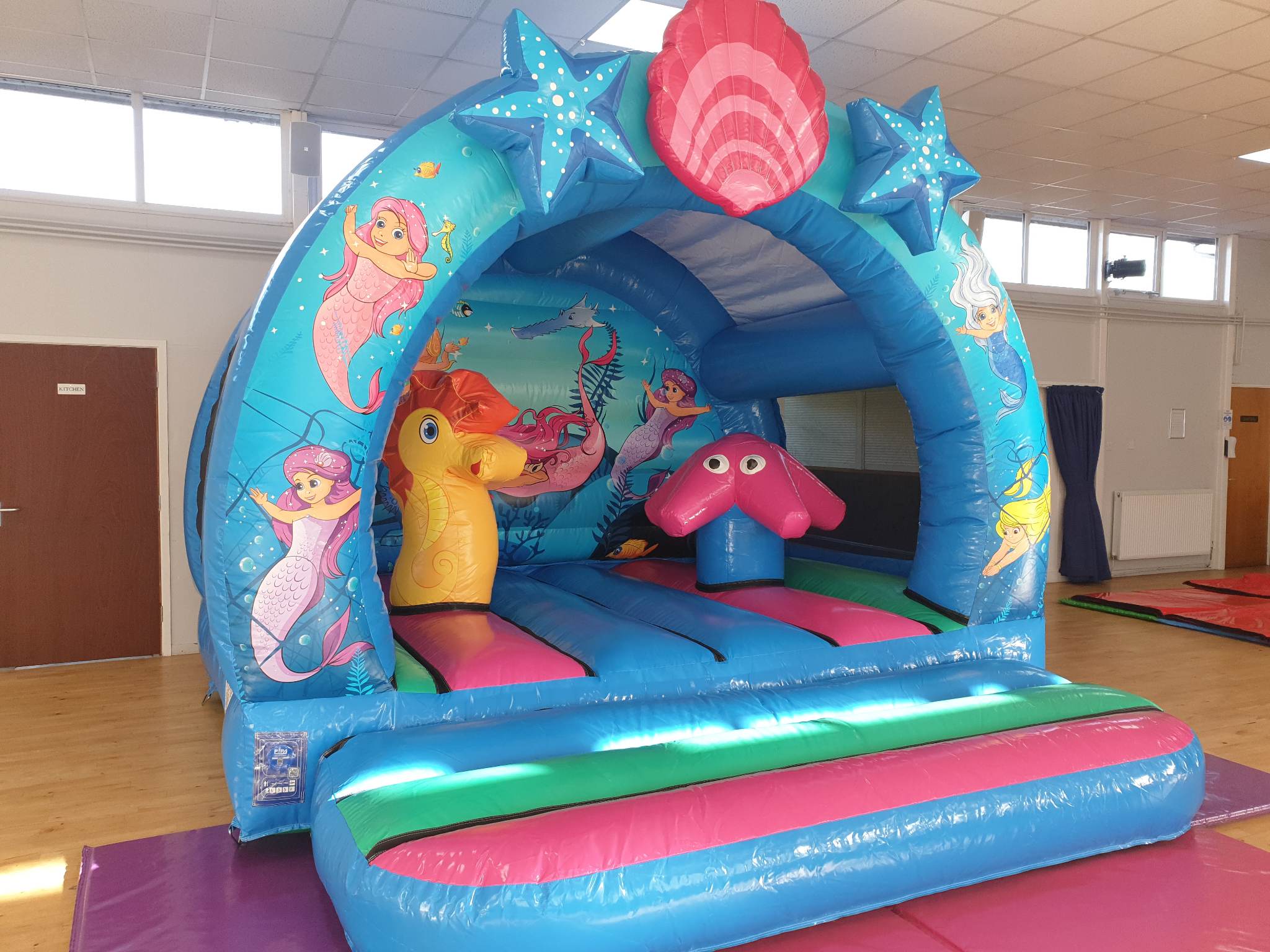 3D Mermaid Bouncy Castle Bouncy Castle Hire in Milton Keynes, Luton