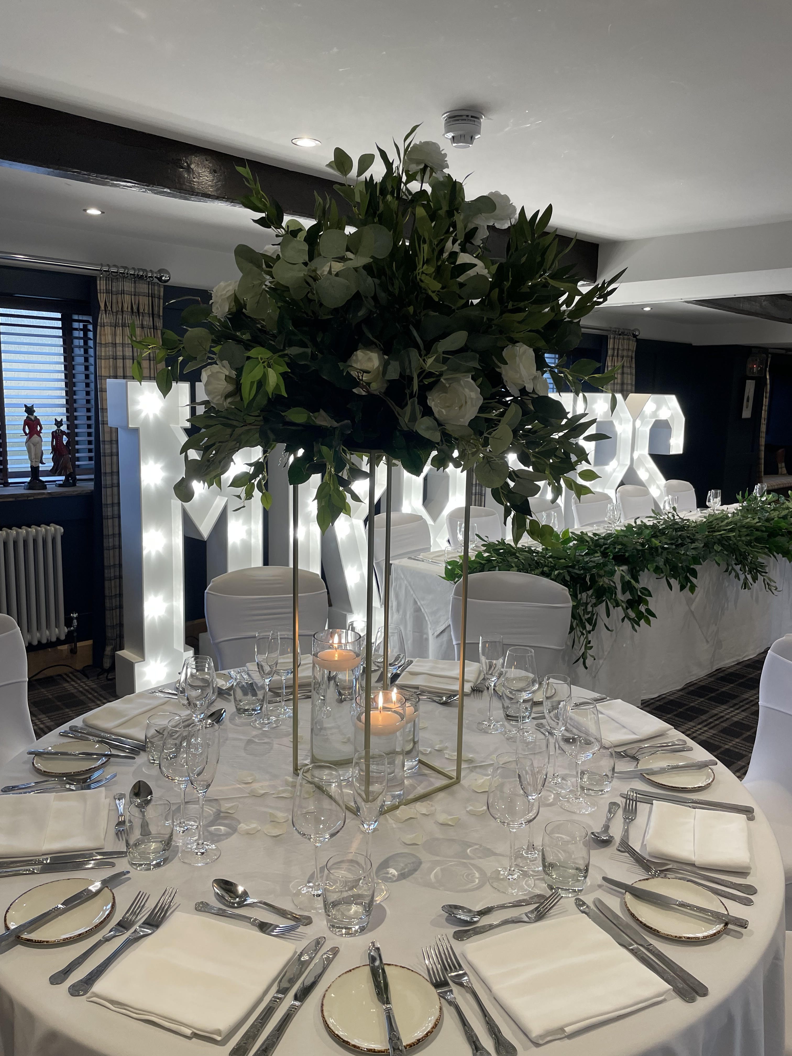 Table Decoration Hire in Chorley