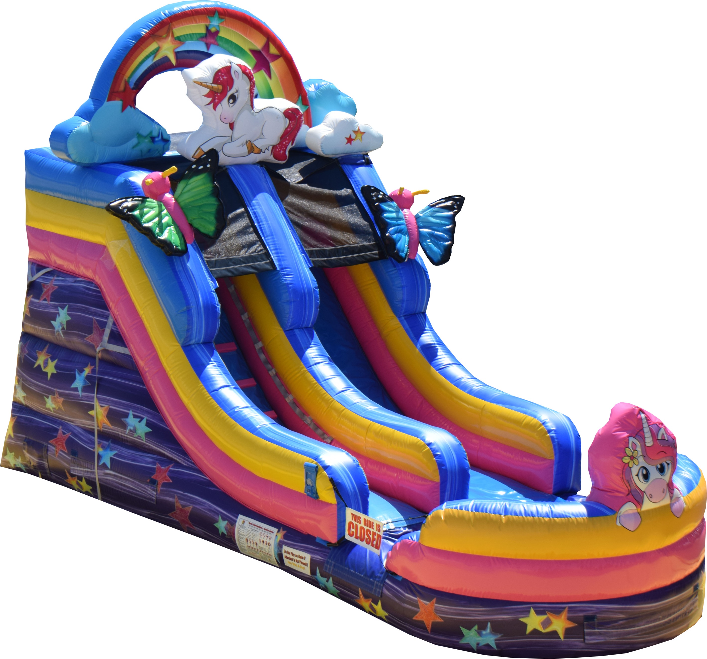 14ft Unicorn Waterslide Best Bounce House Rental service in Atlanta