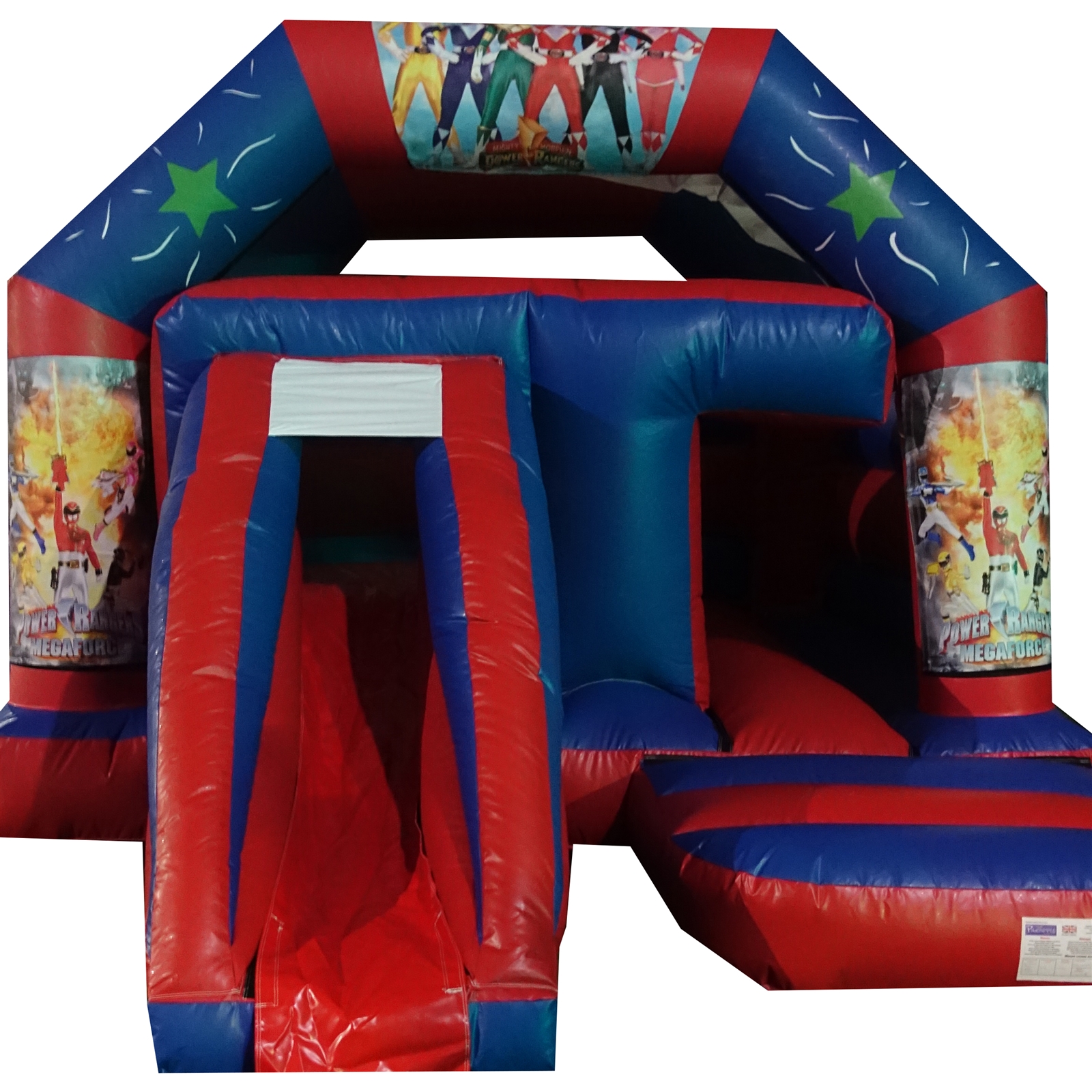 power ranger bouncy castle