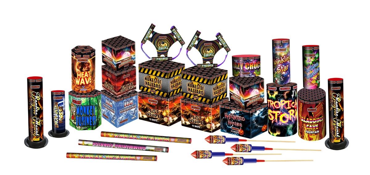 Selection Boxes & DIY Bundles Fireworks for Sale in Hertfordshire