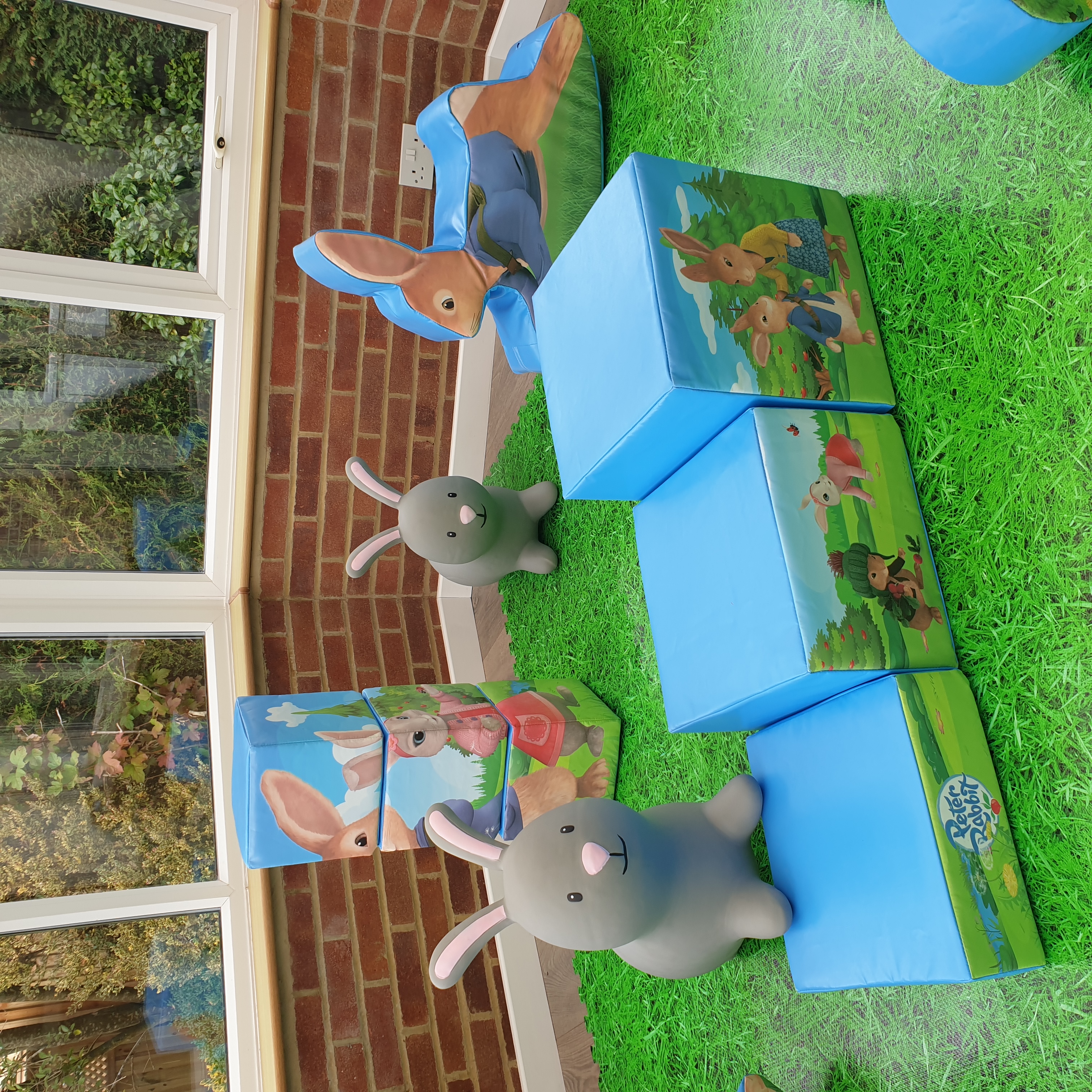 peter rabbit bouncy castle hire