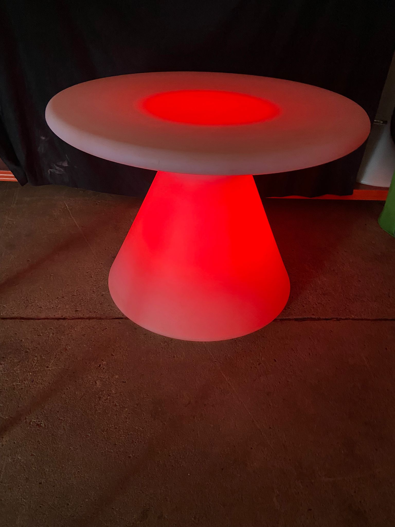 Led Colour Changing Sit Round Table Best Event Hire Items for