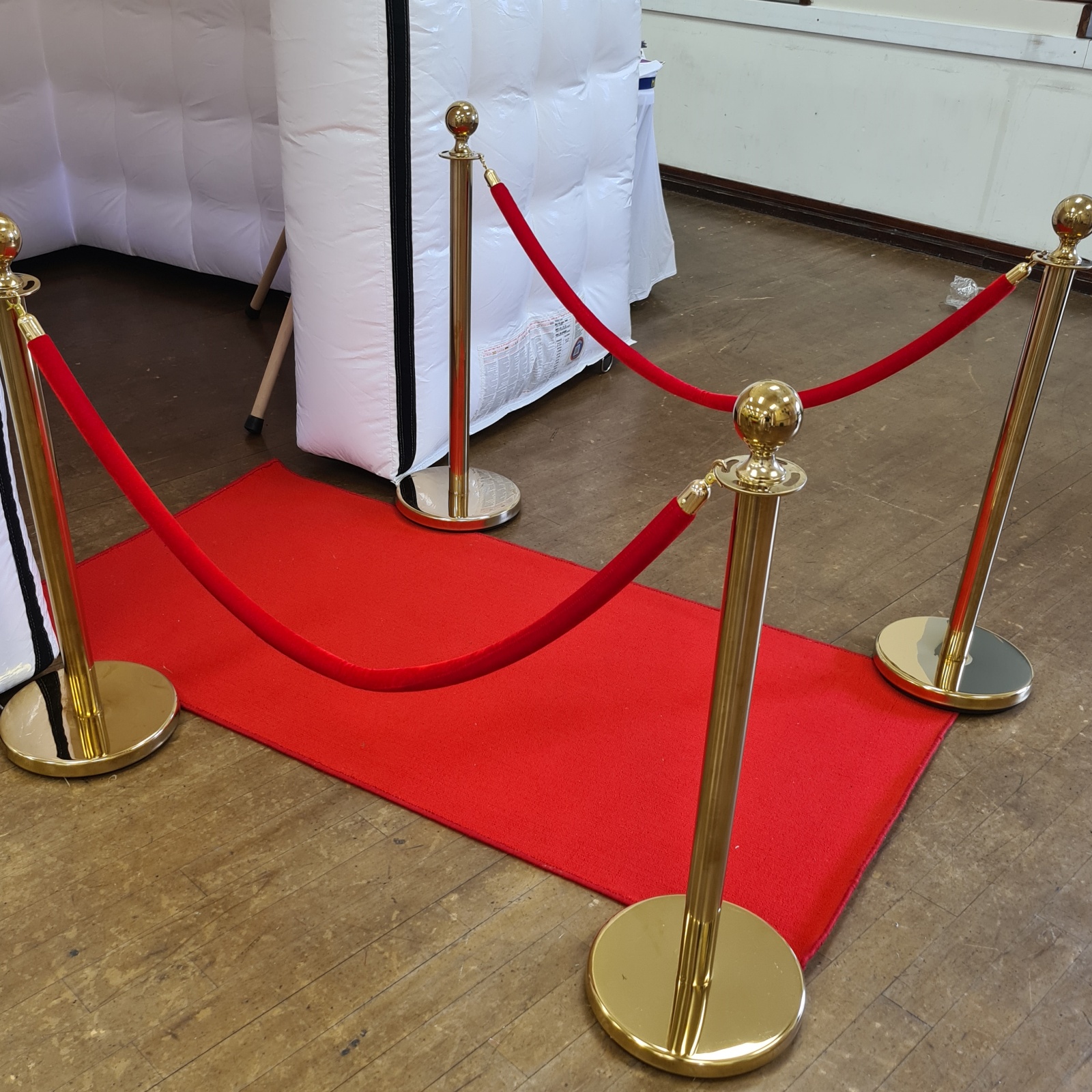 The Party People - Red Carpet and Rope Barriers to hire in Derbyshire