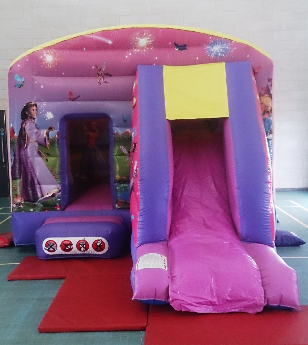 Princess Bounce and Slide Combi Children’s castle Bouncy Castle Hire