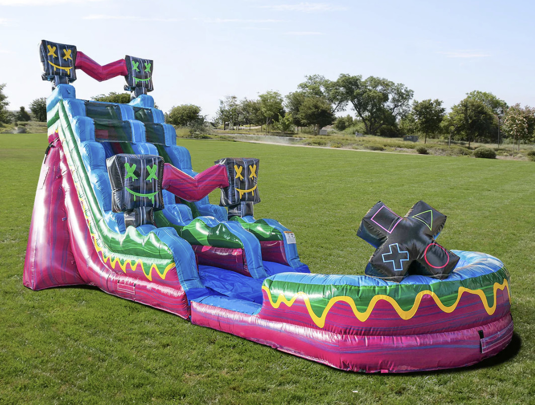 Level Up Pro 19' Slide (Wet/Dry) - Rentals in Wisconsion | Blue Sky ...