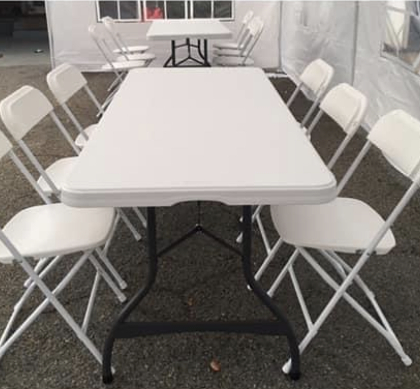 Tables And Chairs Best Party Rental and Jumpers Rental service in