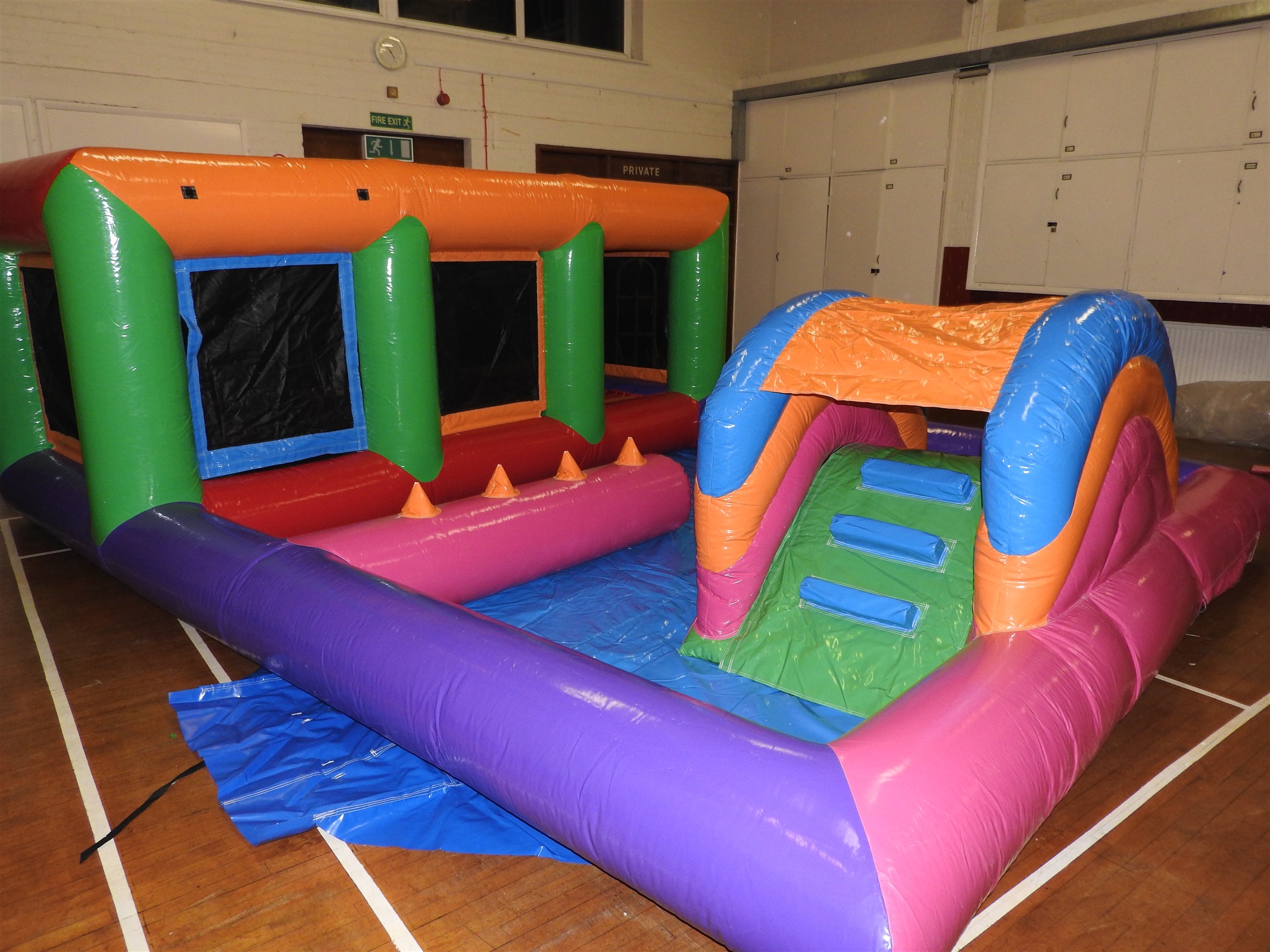 first bouncy castle