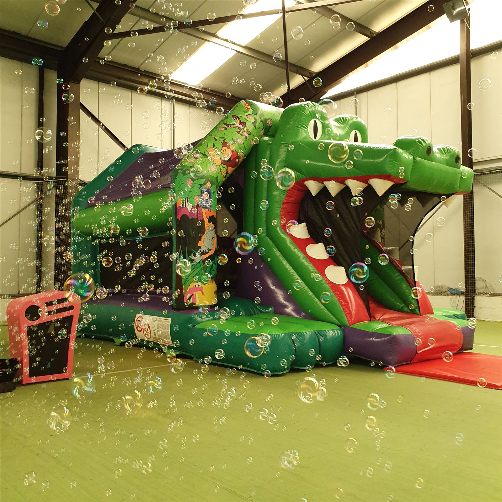 Bubble Machine - Bouncy Castle Hire in South Wexford