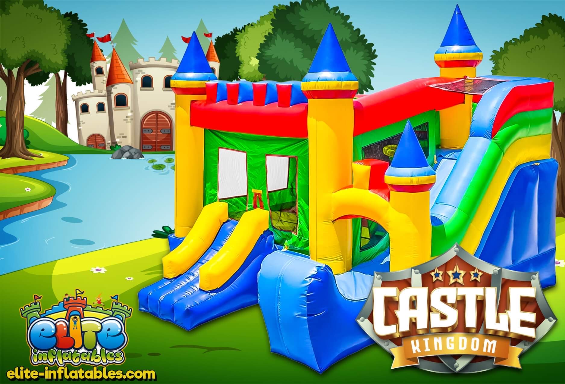 Combo Bounce Houses Best Party Rentals service in Corsicana, TX and