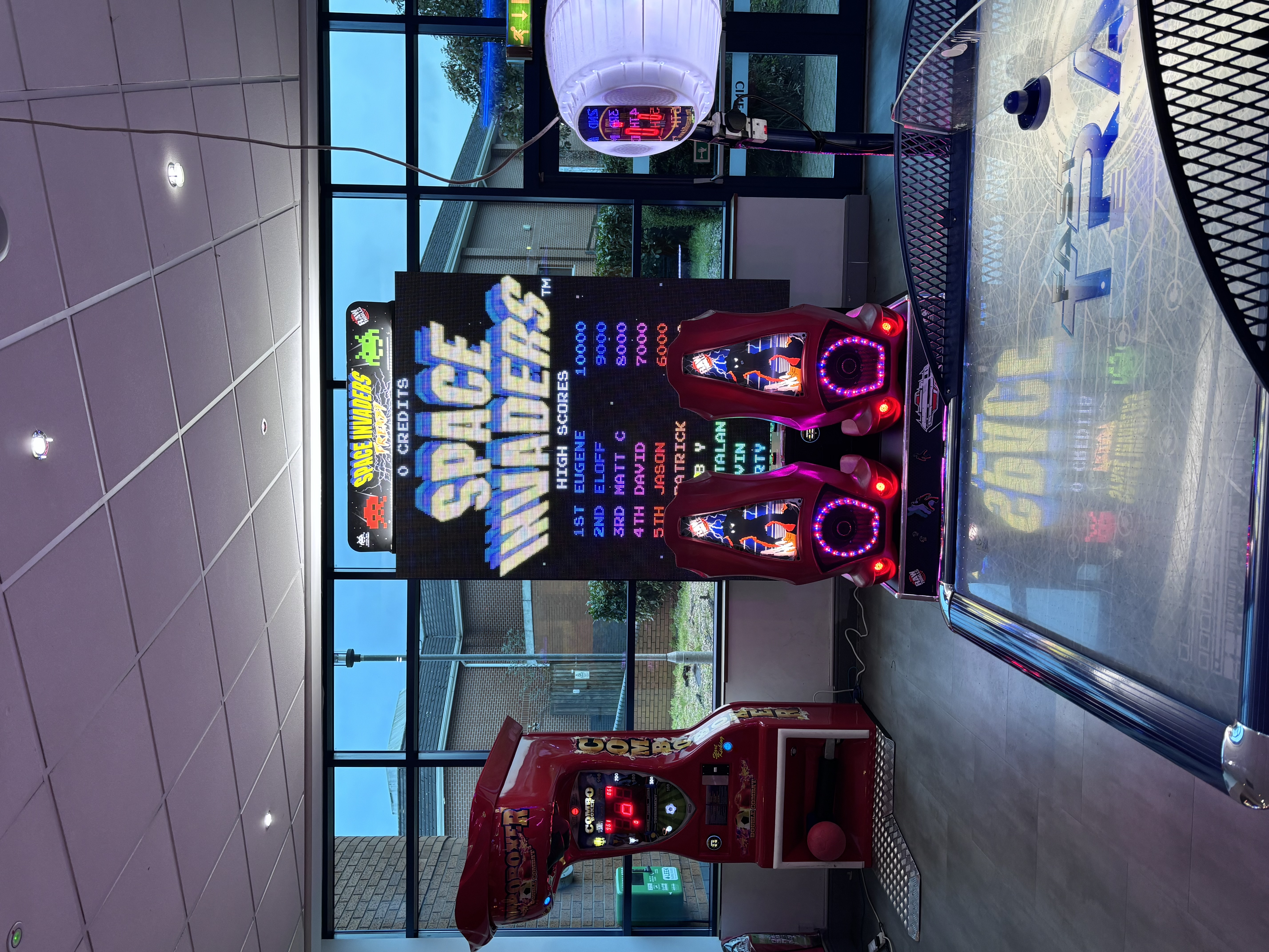 Split Arcade Basebot World’s Largest Space Invaders Frenzy Hire | UK Events & Venues
