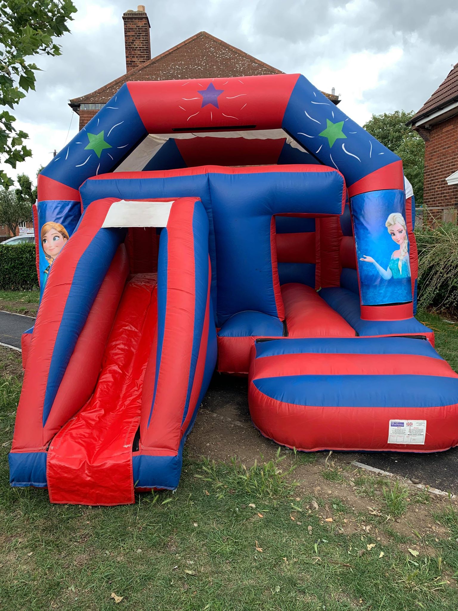 first bouncy castle