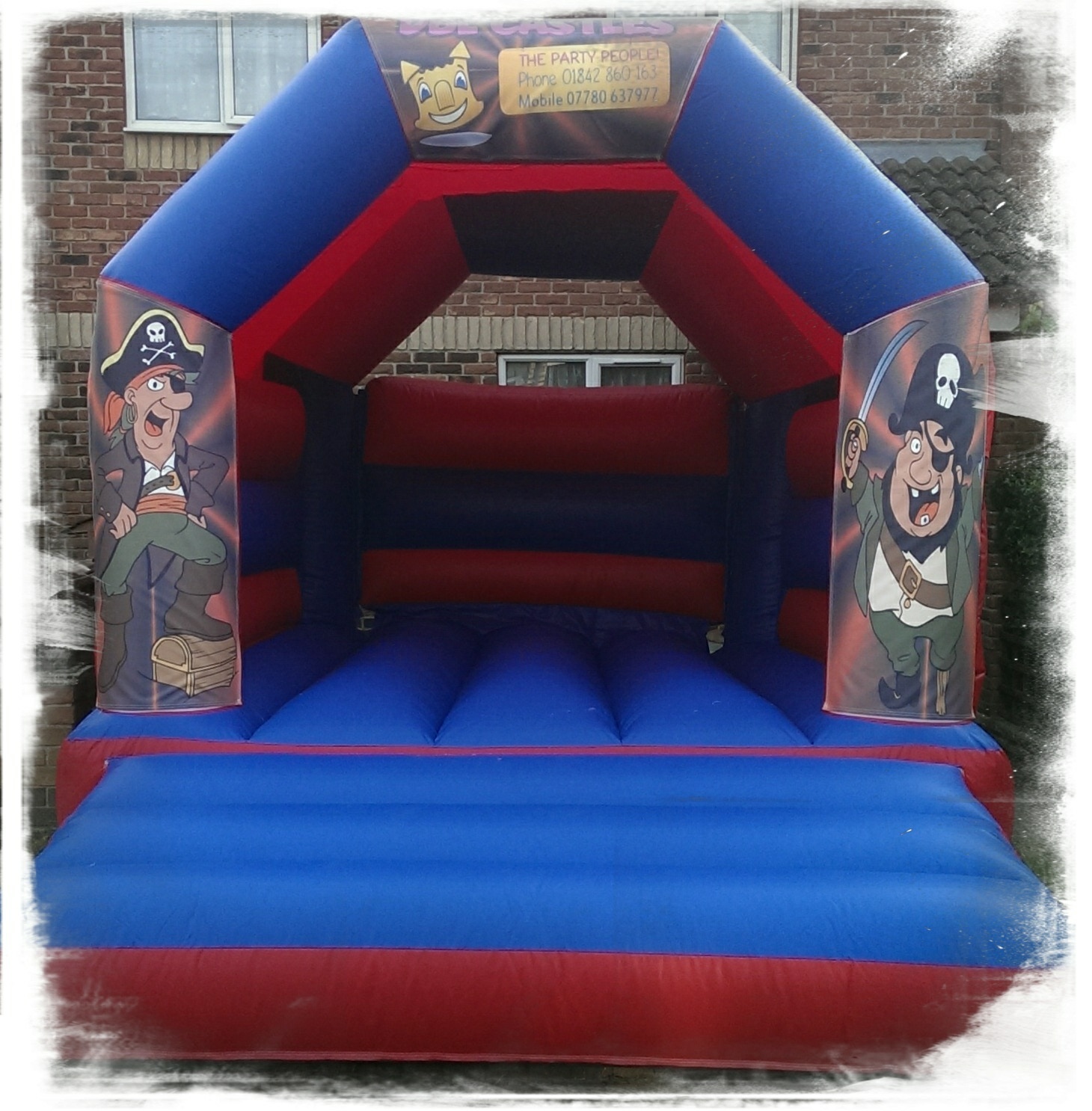 the range bouncy castle