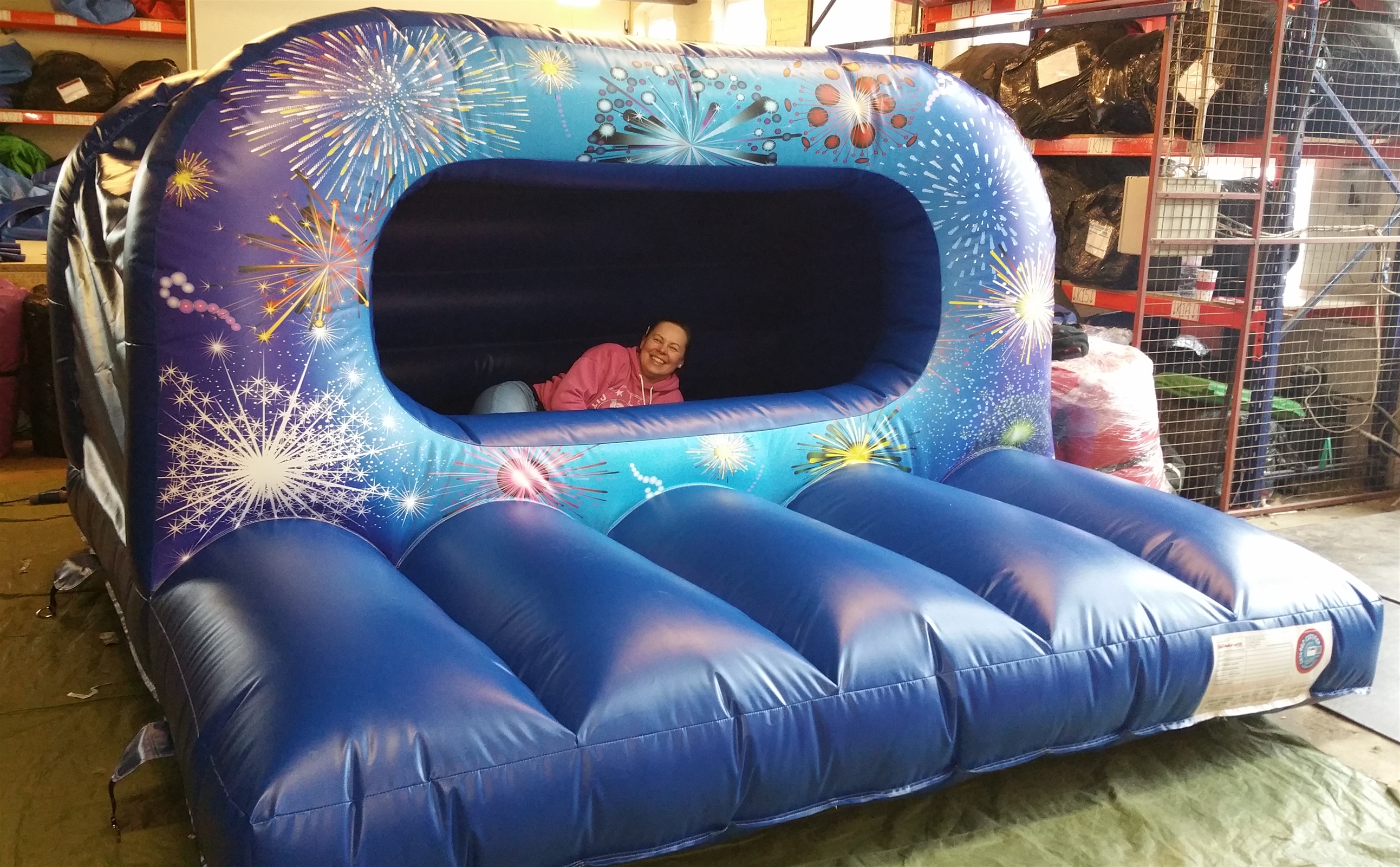 indoor inflatable castle