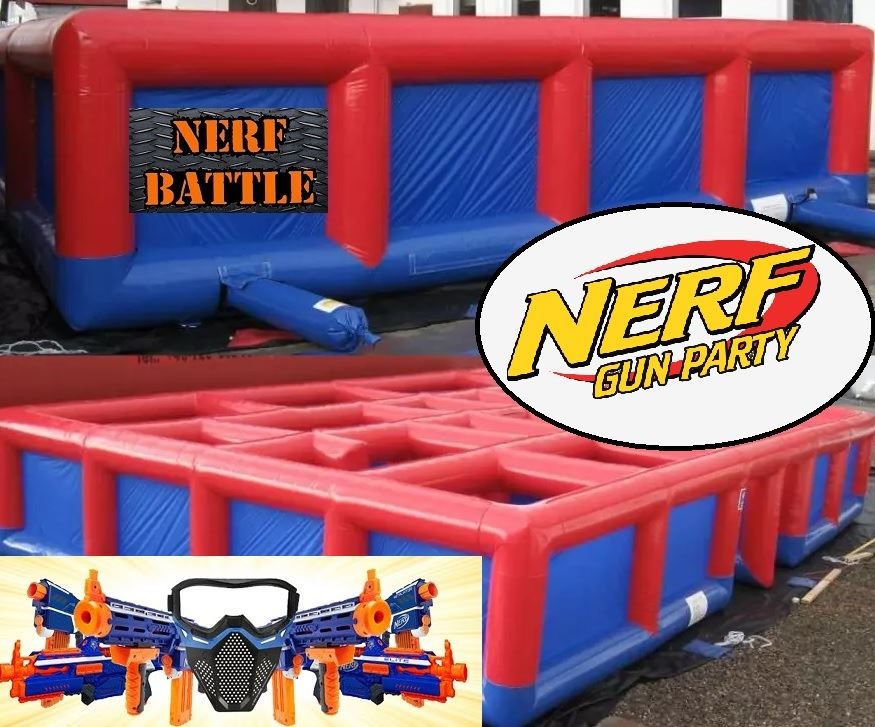 nerf inflatable