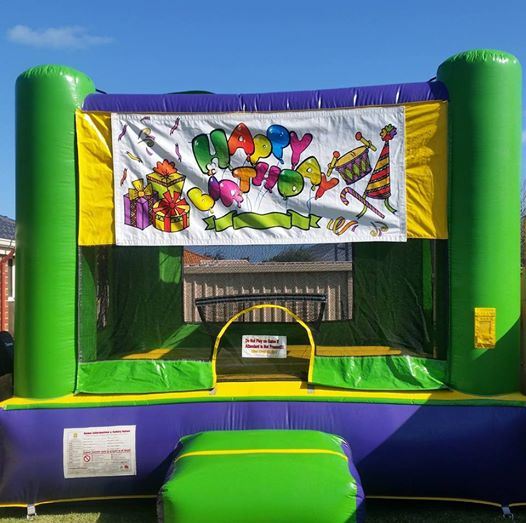 Happy Birthday Bouncy Castle - Bouncy Castle Hire and Water Slides in Perth