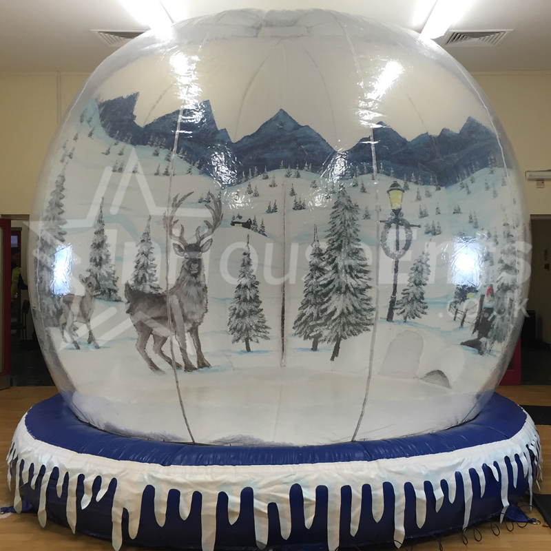 Snow Globe Experience Bouncy Castles & Inflatable Games in Swansea