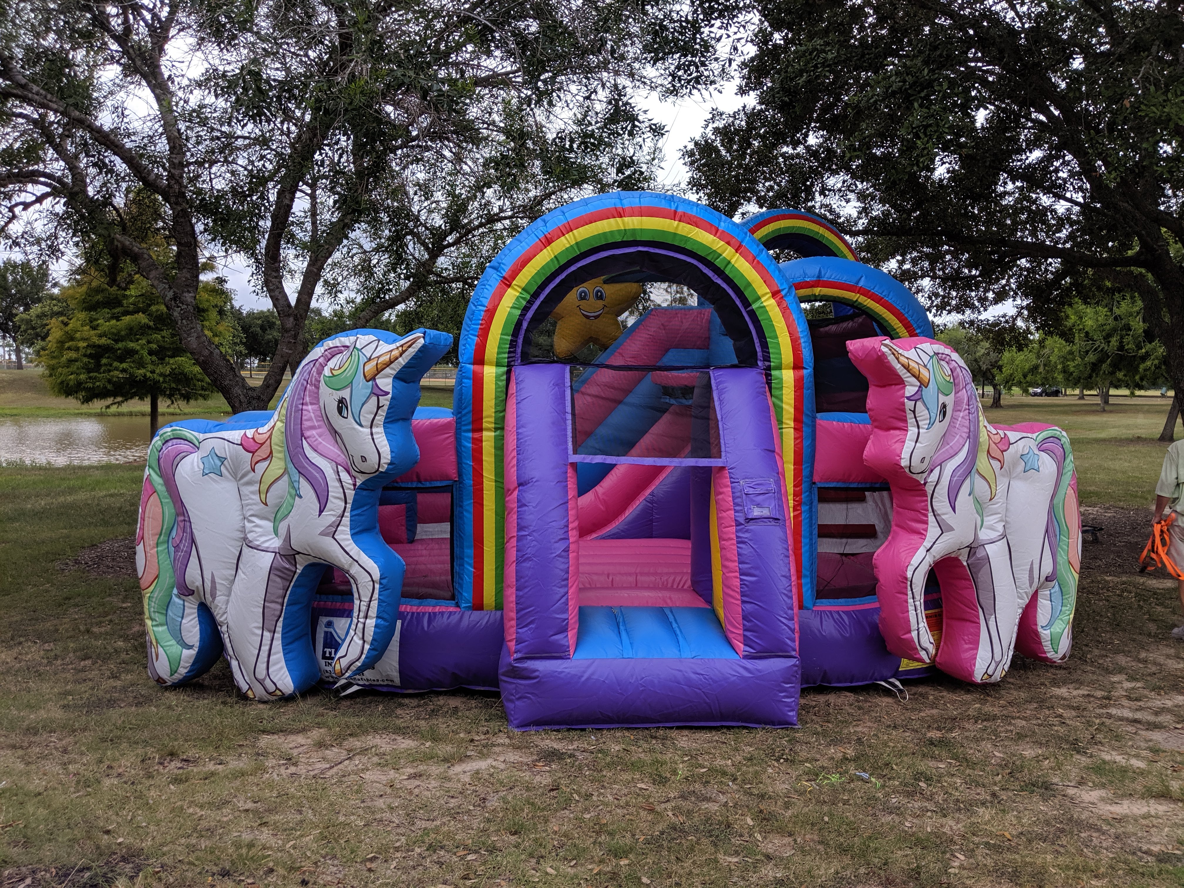 bounce house course