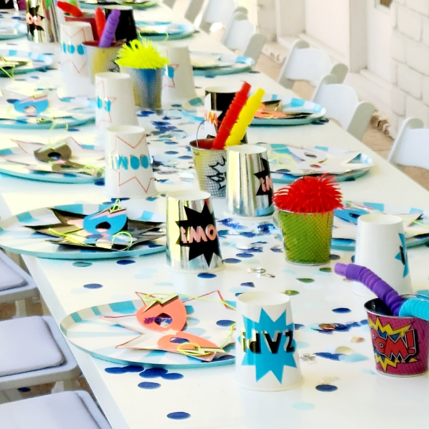 Kids Birthday Party Table and Chair Rental Delivered Near Me