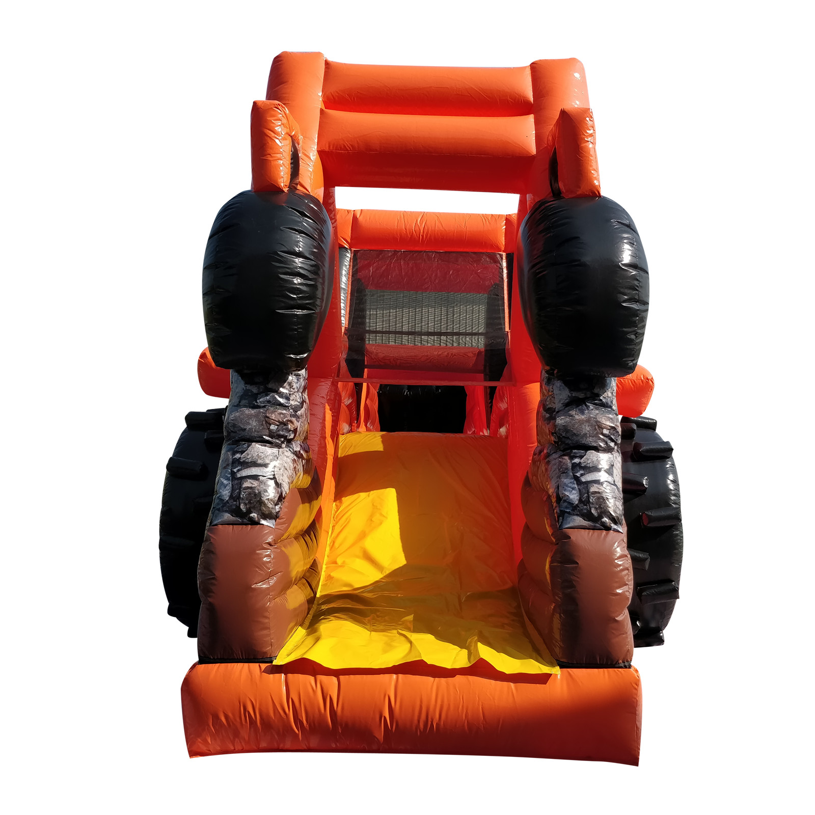 orange bouncy hopper