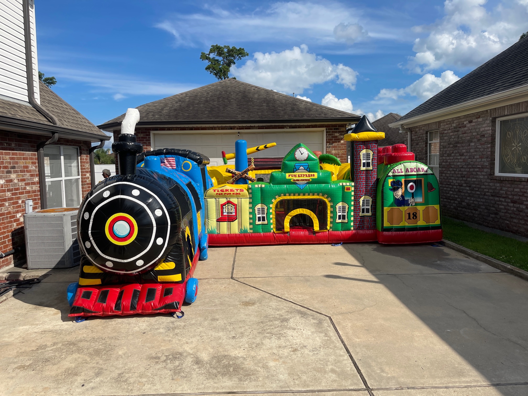 Fun Express Train Toddler Jumper - Hire in Atlanta, Austell, Mableton ...