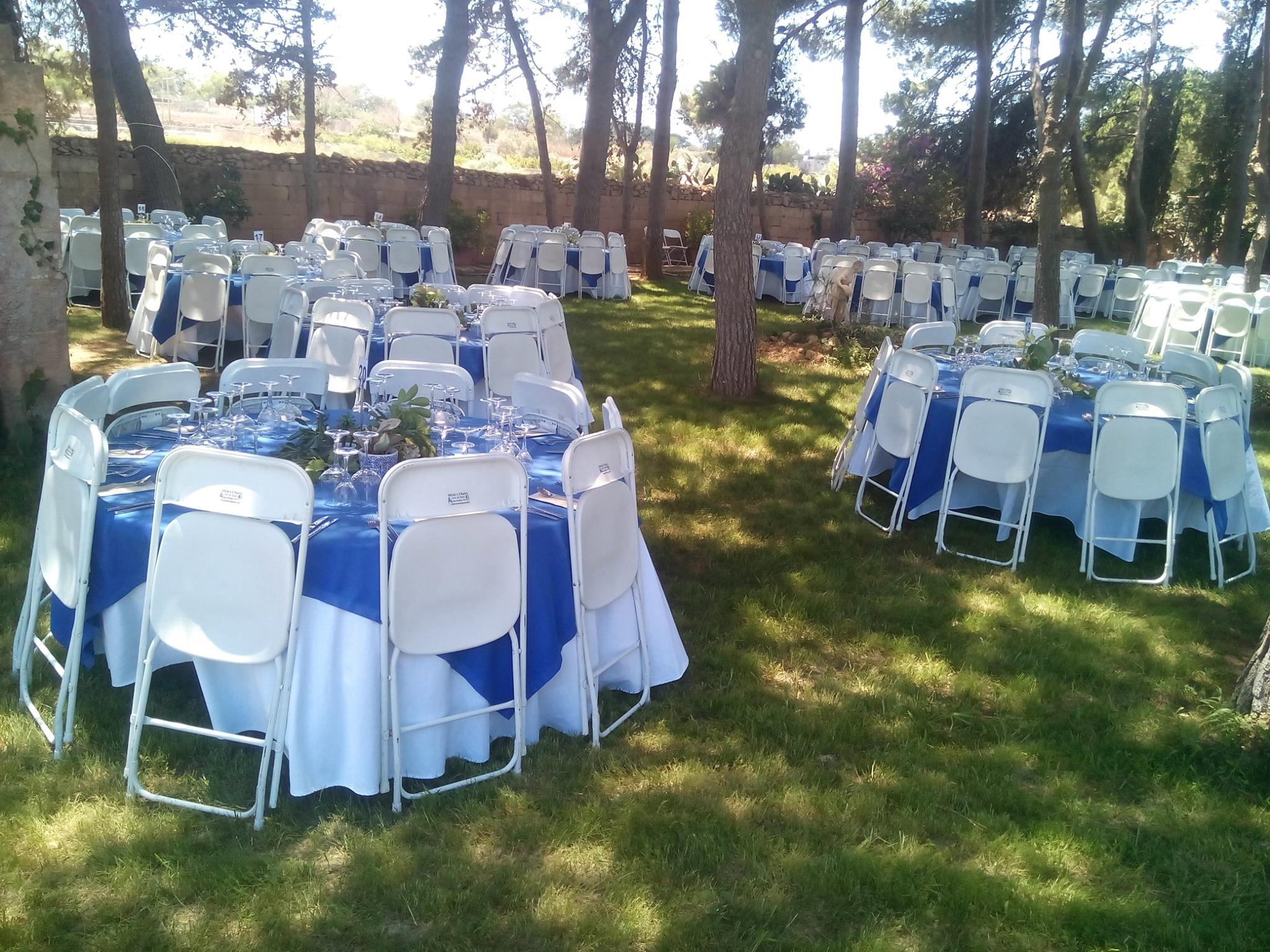 Xlarge Table & Chair Rental Packages Table & Chair Rentals in