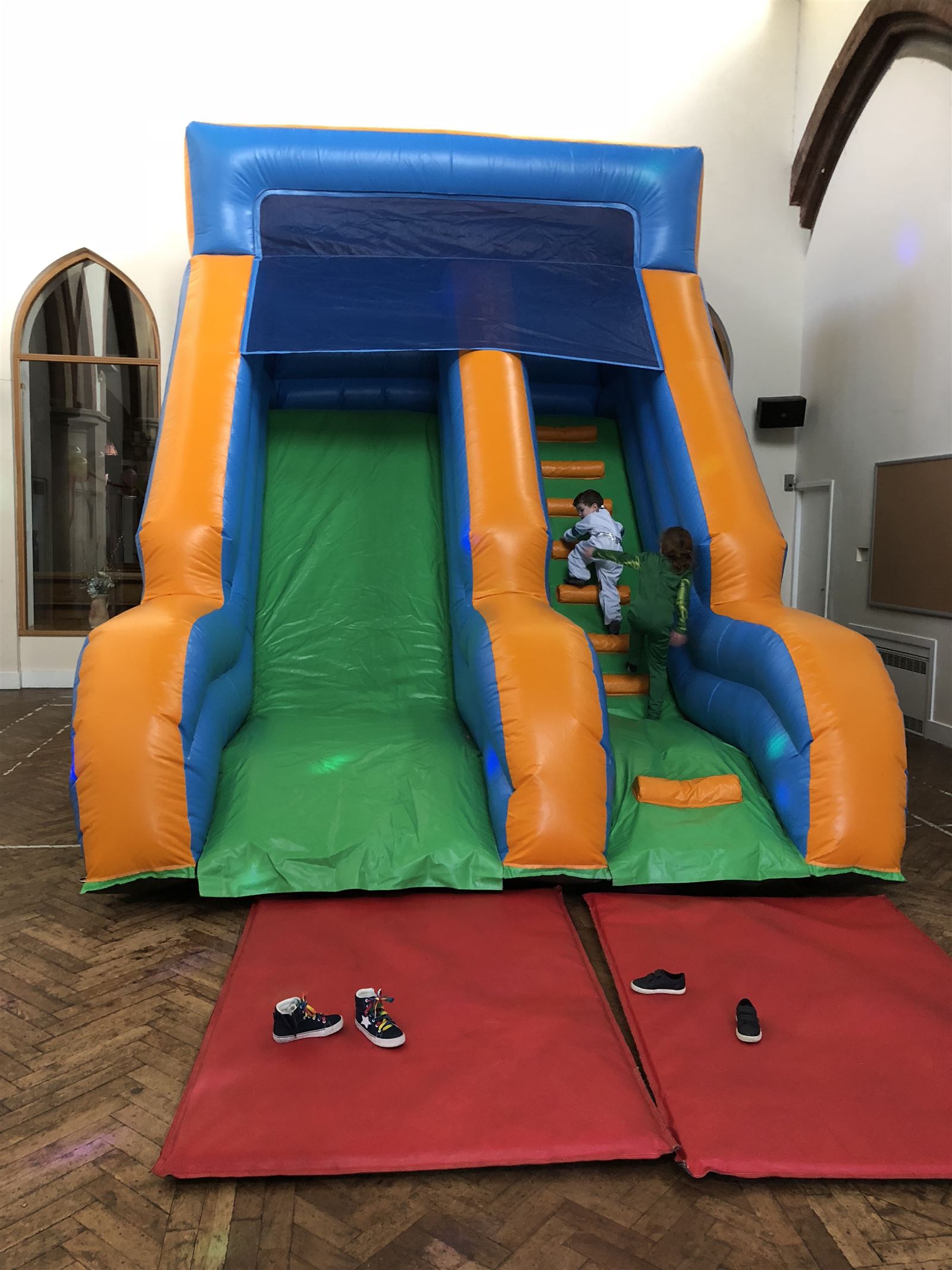 inflatable slide indoor