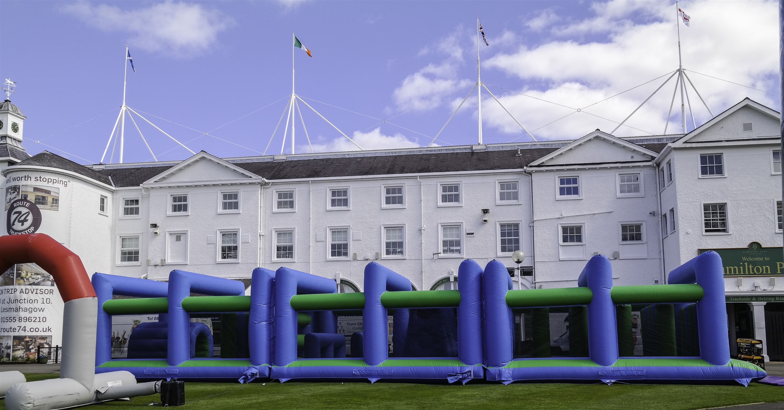 Giant Gauntlet Assault Course - 65ft - Bouncy Castle Hire in Edinburgh ...