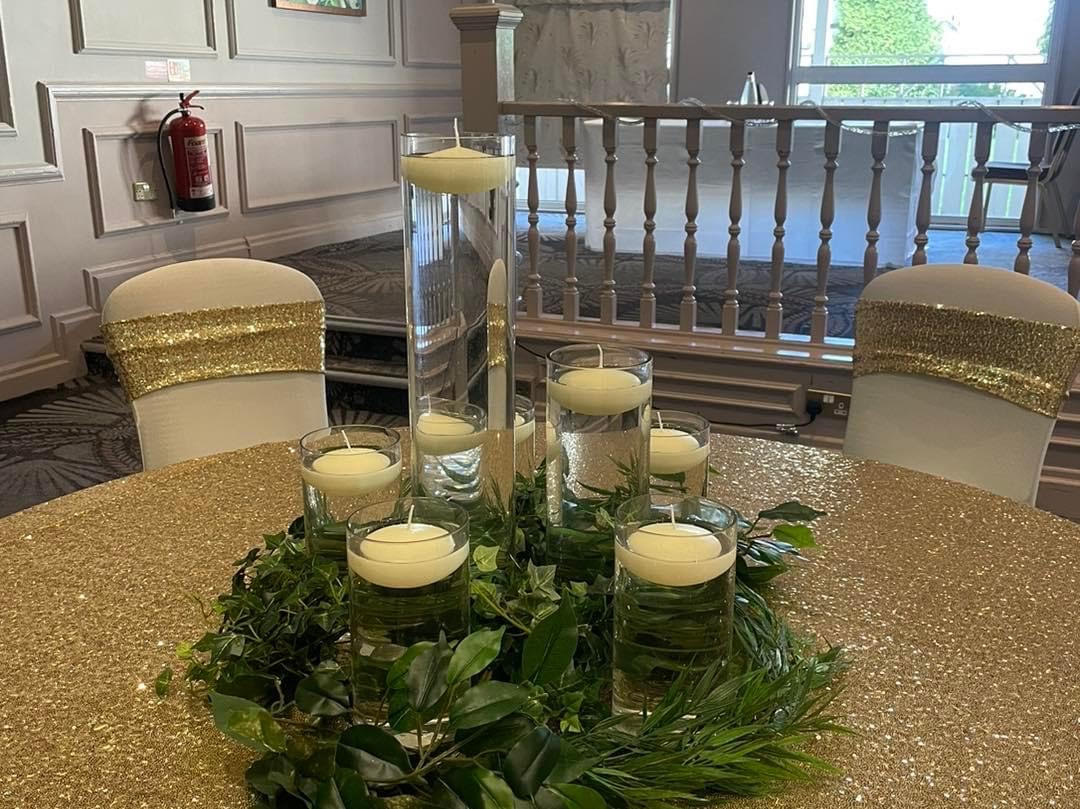 Table Decoration - Hire in Chorley | S.J. Enterprises Chorley limited