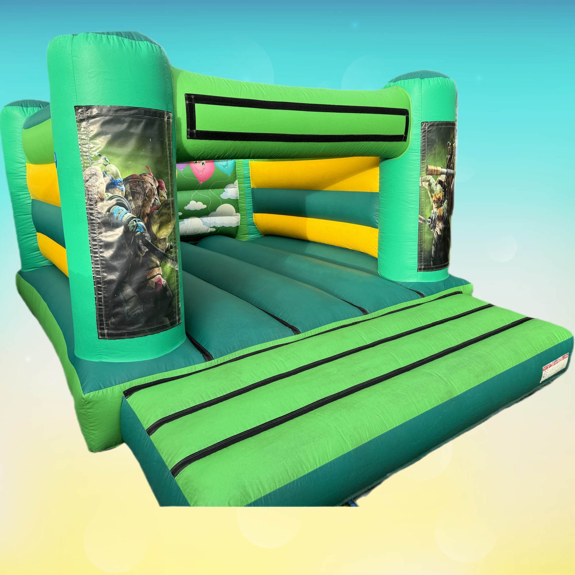 Ninja Turtles Castle 12ftx12ft - Low Height