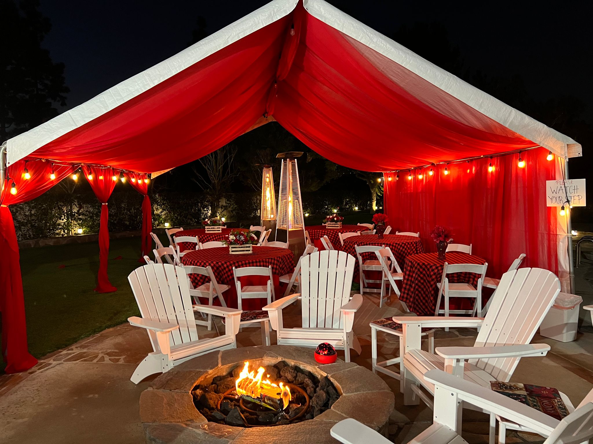 Draped Tents Event Rentals in CA
