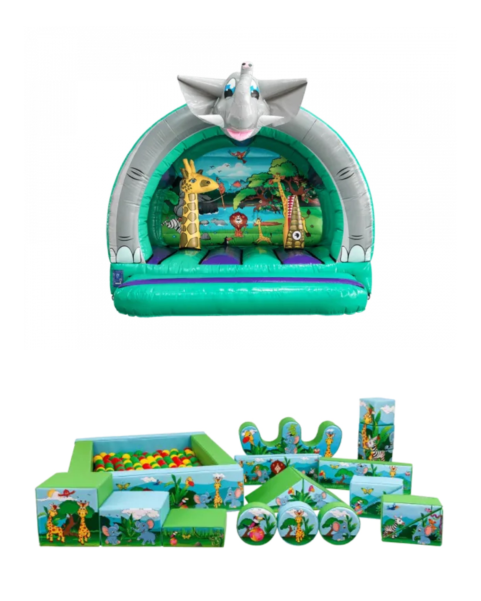 Jungle Bouncy Castles & Soft Play Hire Brentwood & Essex